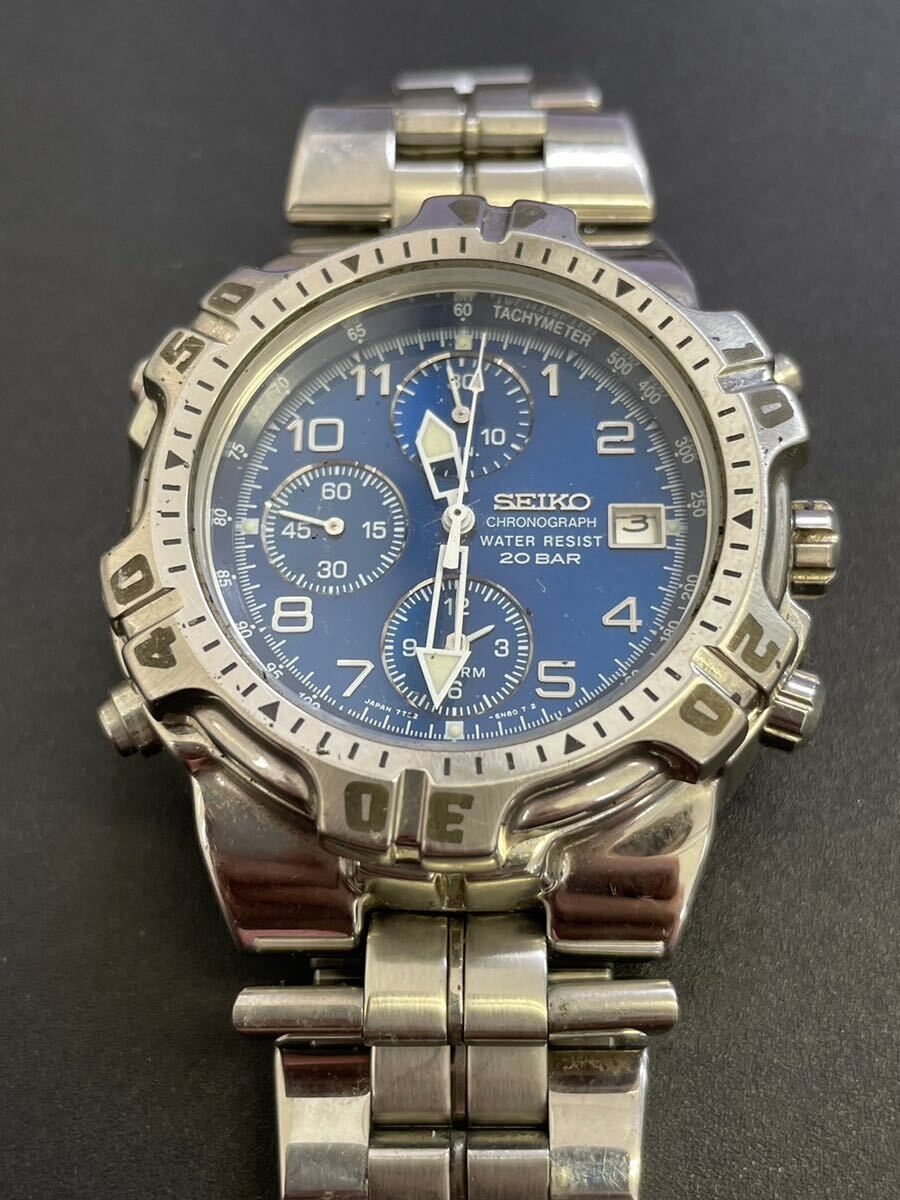 Yahoo!オークション - SEIKO セイコー QZ クォーツ 7T32-6K40 Yahoo!オークション - SEIKO セイコー QZ クォーツ 7T32-6K40