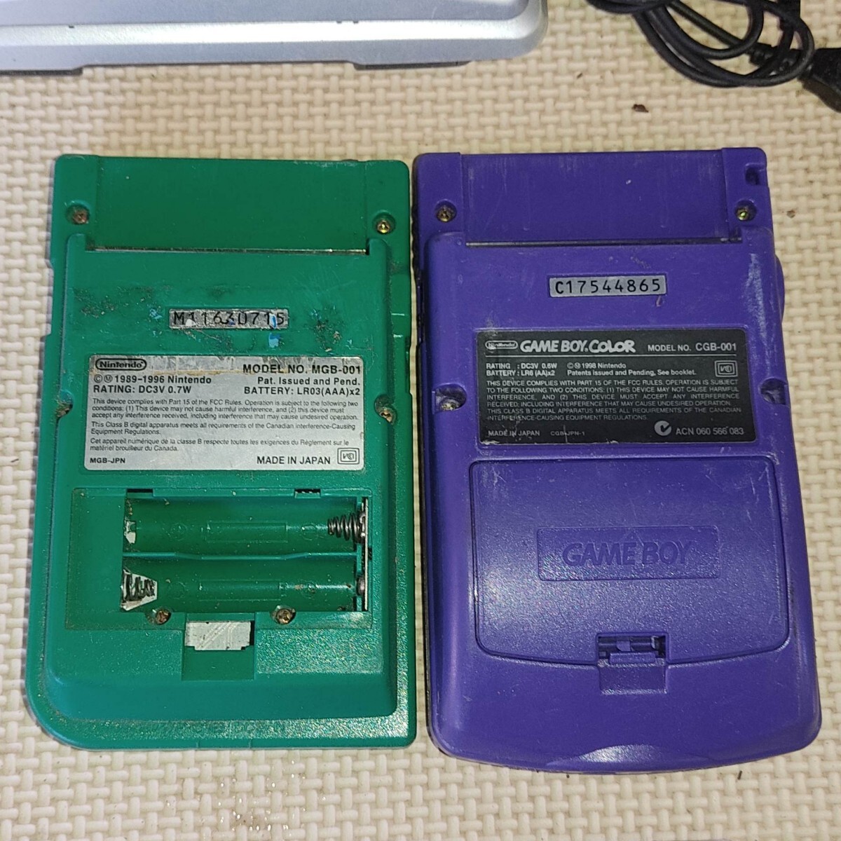 任天堂 NintendoGAME BOY COLOR CBG-001 + ゲームボーイ ポケットカメラ MGB-006 他 まとめて_画像2