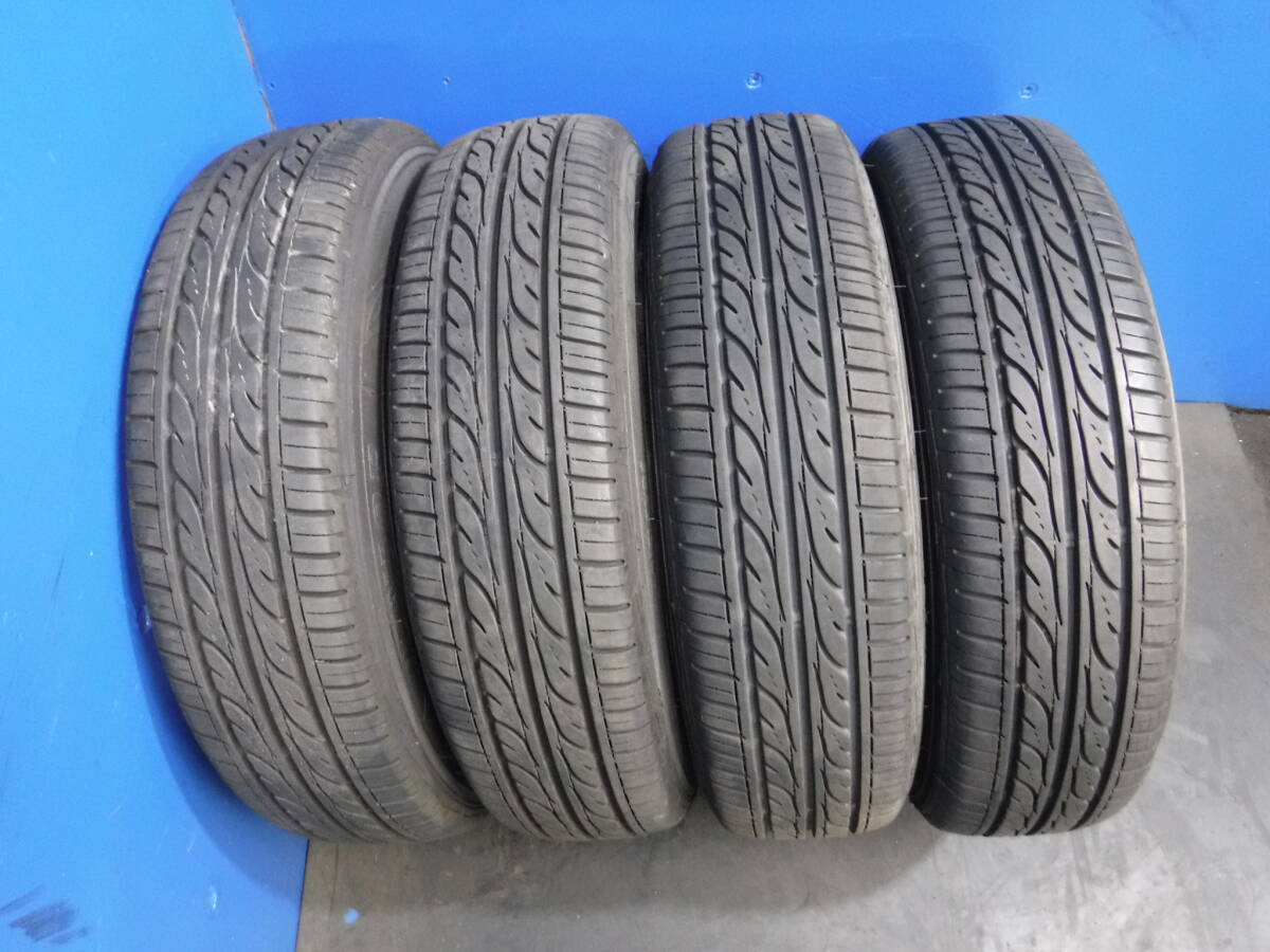 ダイハツ 純正 アルミ 14インチ タイヤ付 4本 4.5J 4穴 100 +45 45 155/65R14 DUNLOP EC202 2023年南アフリカ ※個人宅直接配達1,500円UP※_画像9