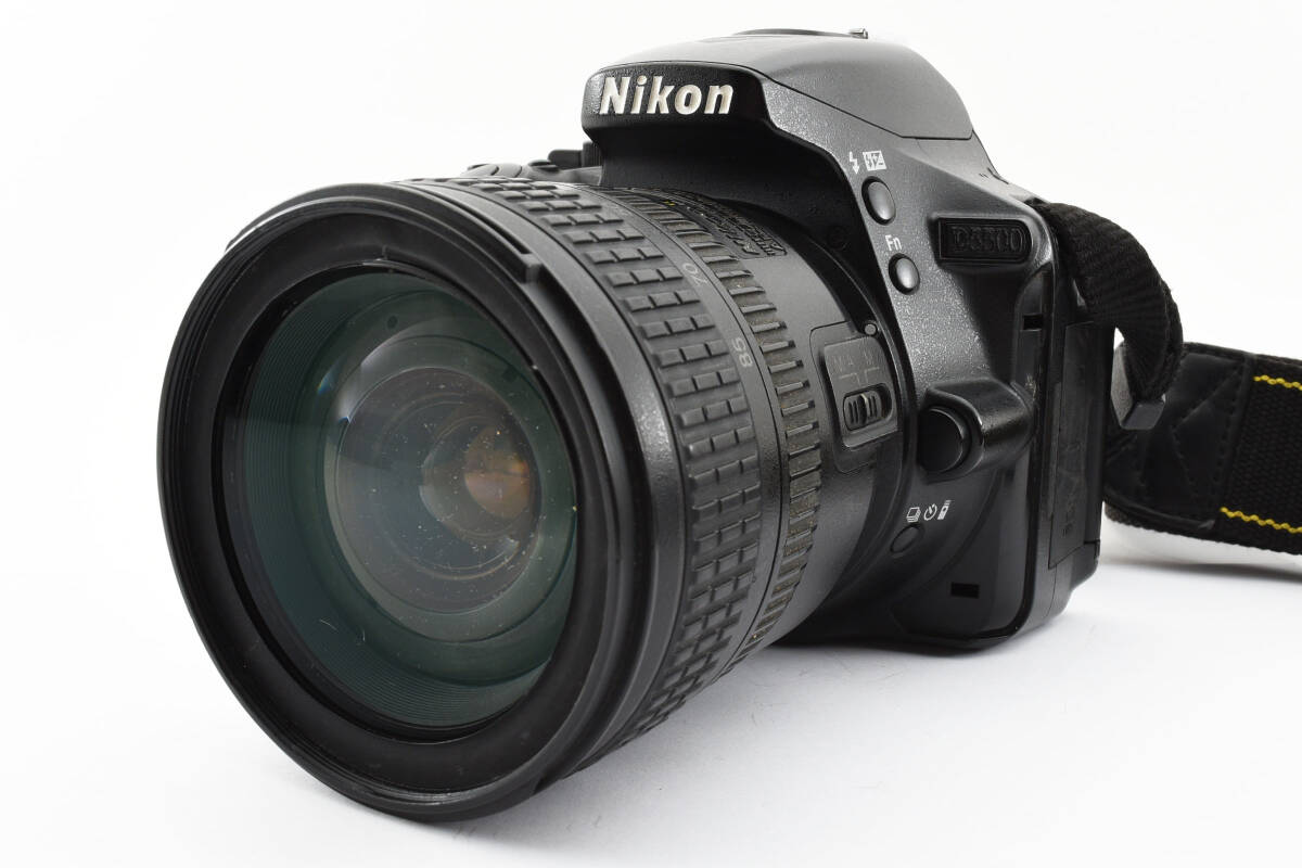 ニコン デジタル一眼レフカメラ D5500 Nikon 24-85mm f/3.5-4.5G ED VR ブラック 2416万画素 ズームレンズ 【動作確認済み】 #5441