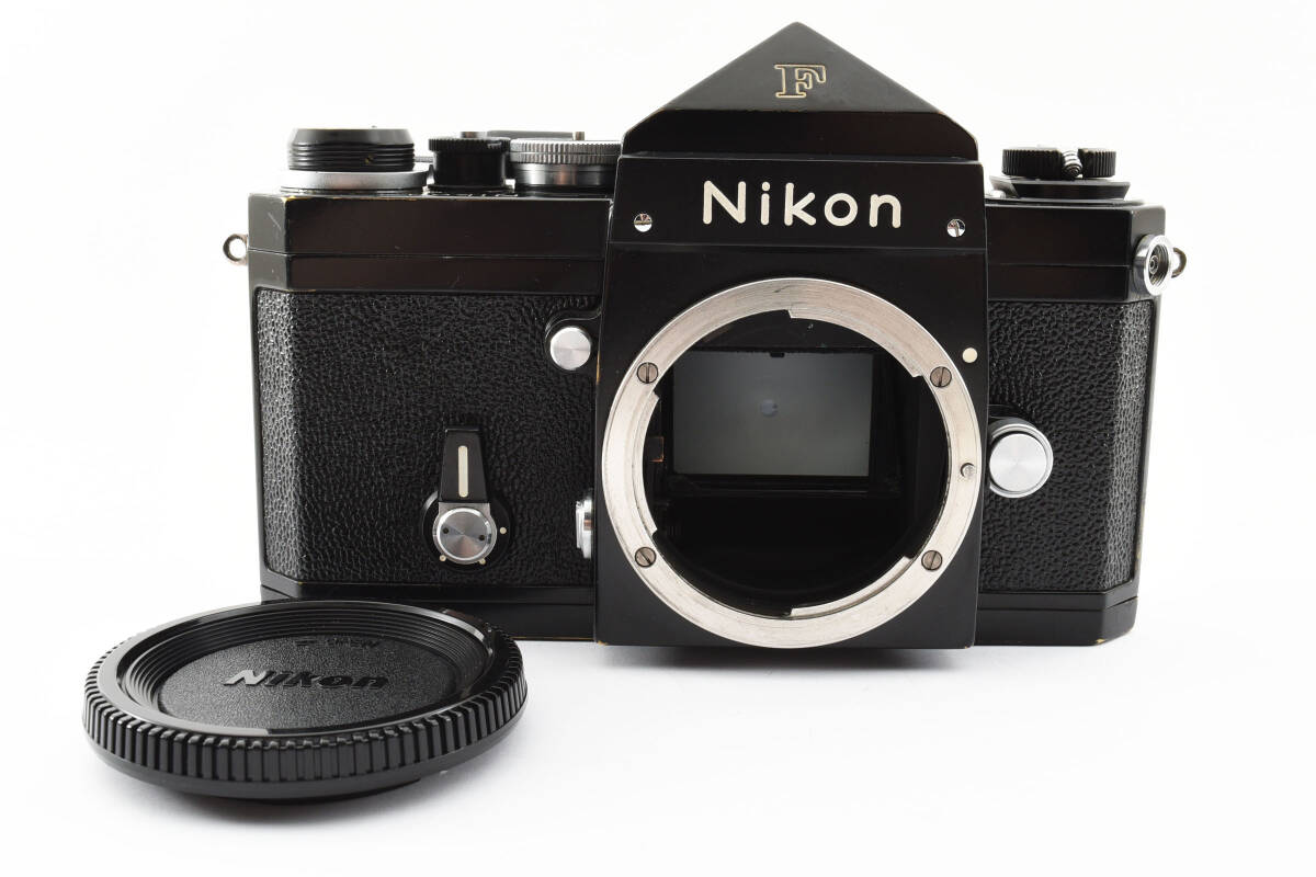 Nikon ニコン F アイレベル ブラック ボディ フィルム 一眼レフ カメラ 【動作確認済み・現状品】 #5434_画像1