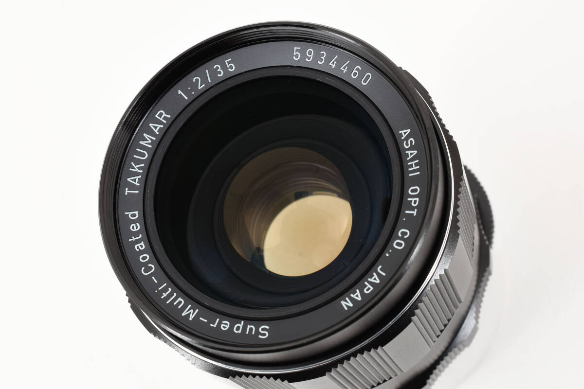 【良級】 ペンタックス PENTAX Super-Multi-Coated TAKUMAR 35mm f2 M42マウント MF 一眼カメラ レンズ 【動作確認済み】 #5503