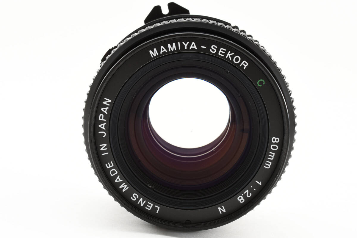 【良級】 マミヤ MAMIYA-SEKOR C 80mm F2.8 N for M645 セコールC 645用 単焦点レンズ 中判カメラ 【動作確認済み】 #5522の画像2
