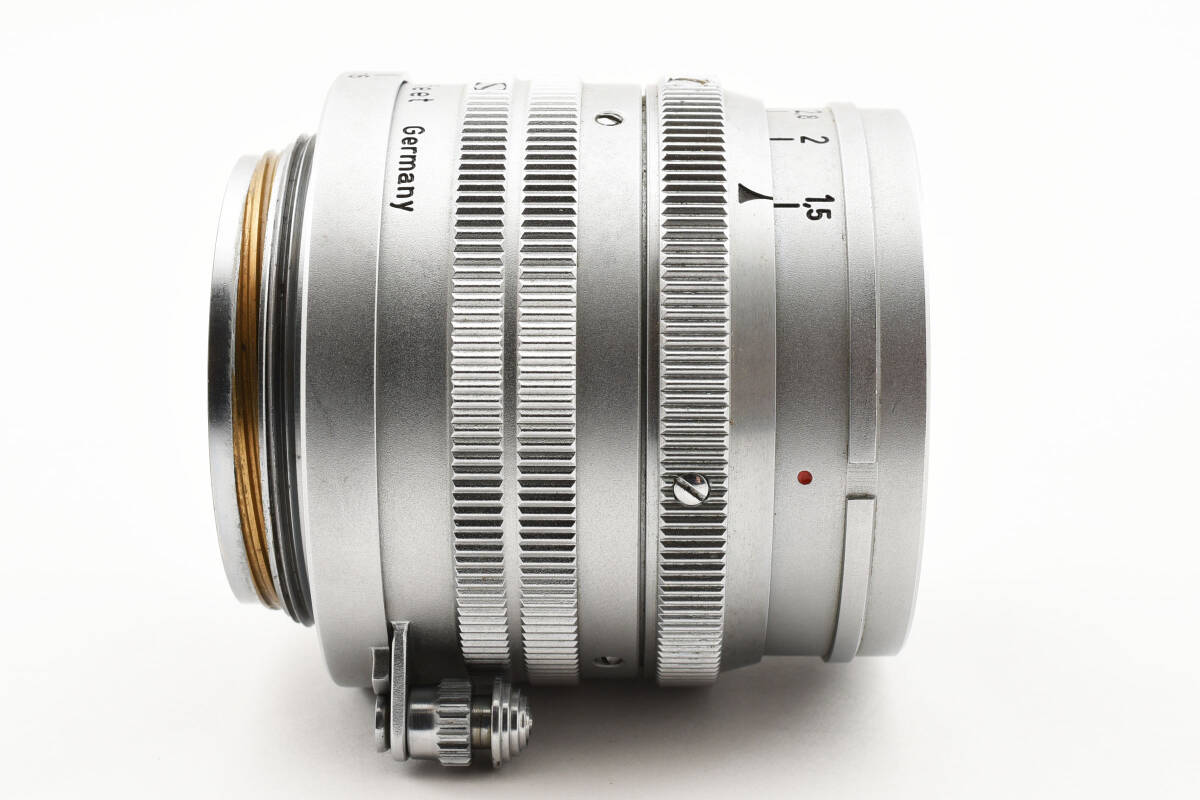 【外観美品】 Leica ライカ Summarit ズマリット 50mm F1.5 Lマウント Germany 単焦点レンズ 【現状品】#5515の画像7