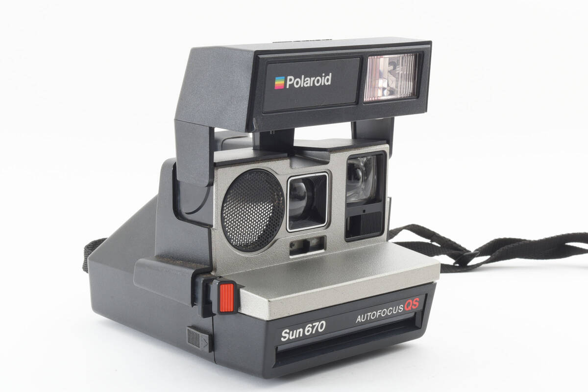 Polaroid ポラロイド Sun 670 AUTOFOCUS QS インスタントカメラ ポラロイドカメラ 【動作未確認】 #5551_画像4