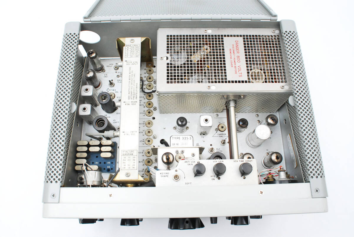 COLLINS TRANSMITTER コリンズ 送信機 32S-3 アマチュア無線 【動作未確認】 #5459_画像9