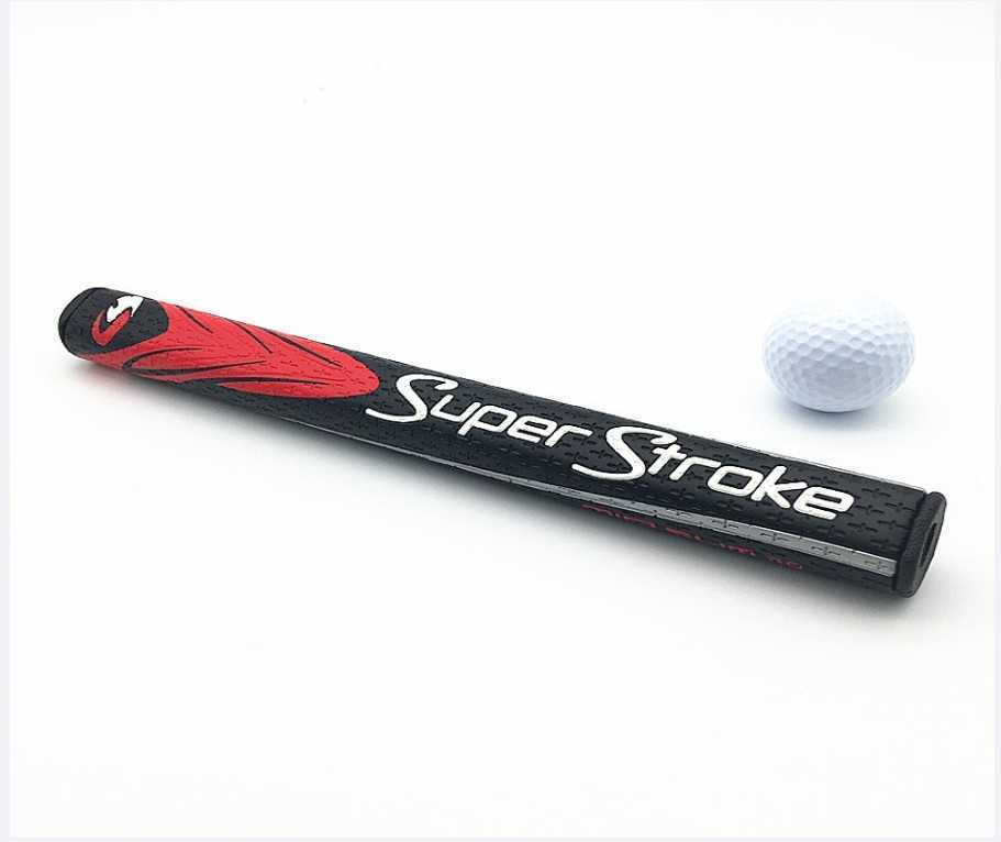 ☆送料無料☆SuperStroke スーパーストローク Mid 3.0 ゴルフパターグリップ衝撃吸収 粘着性 滑り止め　ブラックレッド_画像1