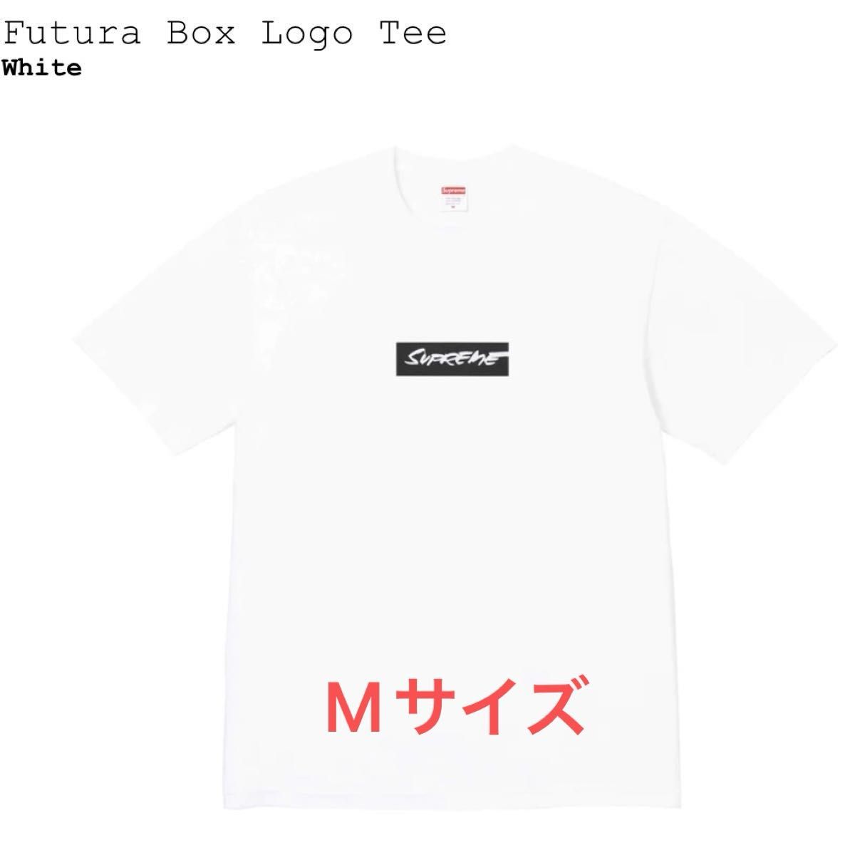 ★新品未使用★ 24SS Supreme Futura Box Logo Tee ホワイト Mサイズ 