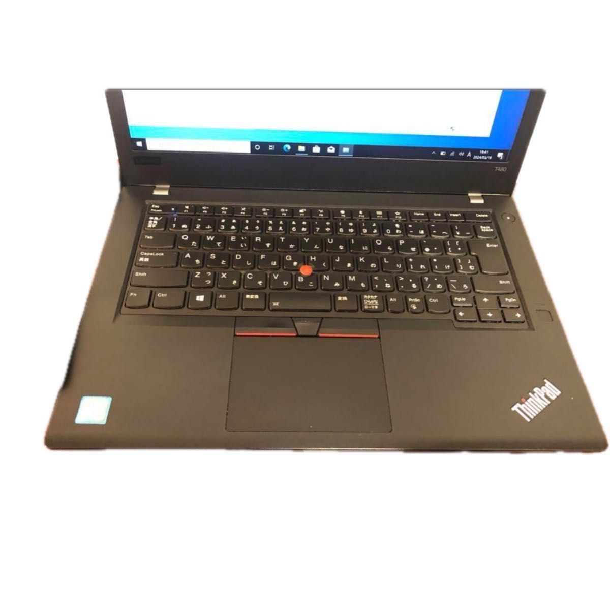 Lenovo ThinkPad T480 Core i5 8350U 1.7GHz/8GB/256GB(SSD)タッチパネル