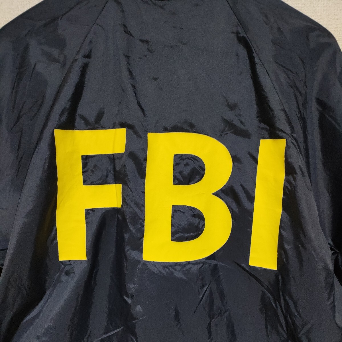 【一点物】FBI コーチジャケット　レイドジャケット　ネイビー　M_画像7