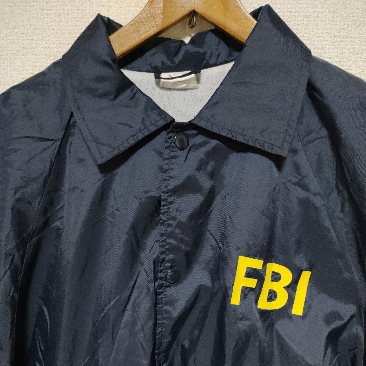 【一点物】FBI コーチジャケット　レイドジャケット　ネイビー　M_画像3