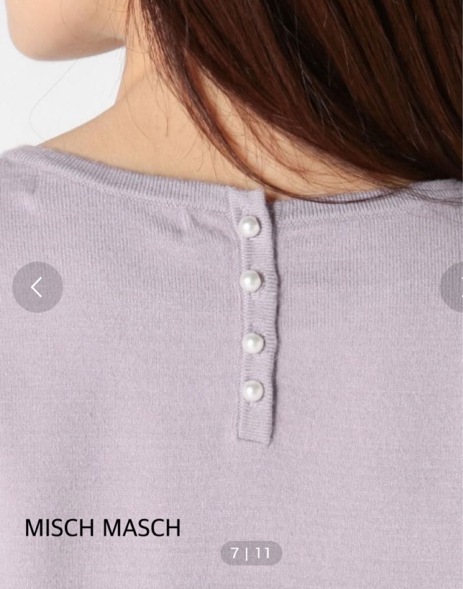 【美品】ミッシュマッシュ　MISCH MASCH ドッキングレースワンピース　