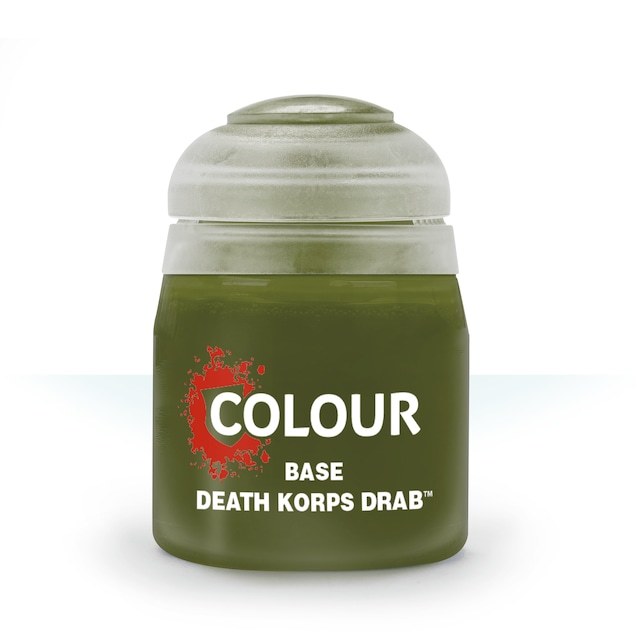 送料無料 シタデルカラー Base: Death Korps Drab ベース デス コープス ドラブ 緑 茶_画像1