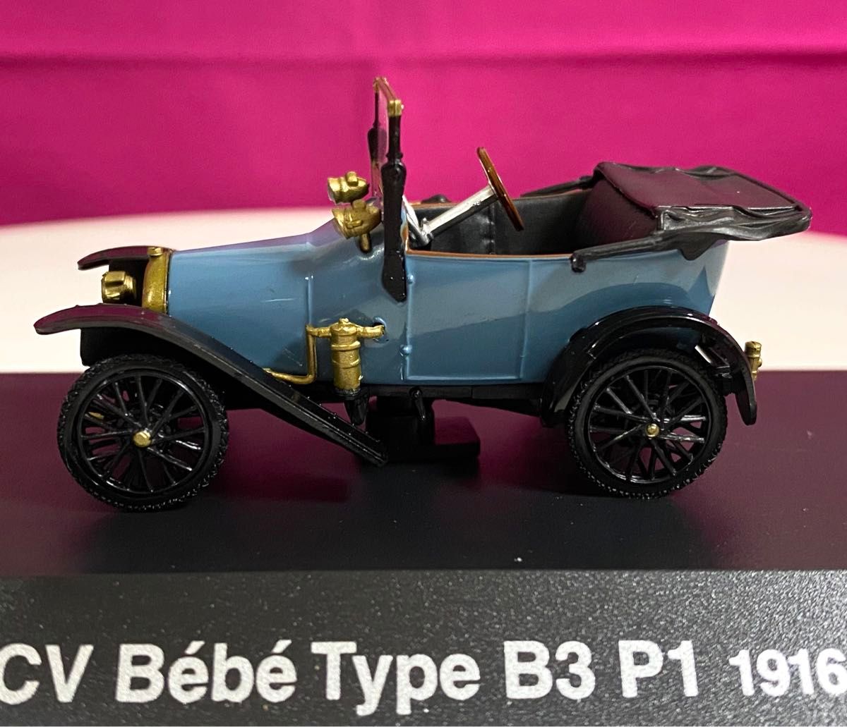 【PEUGEOT Collection】プジョーPEUGEOT 6CV BEBE TYPE B3 P1 1916 1/43