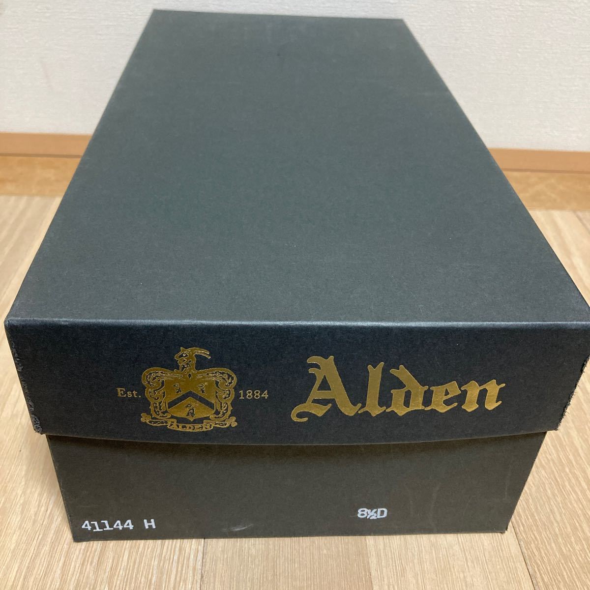 Alden Conformal Shoe Store オールデン コンフォーマルシューストア別注 41144H レースアップブーツ モックトゥ ブラウン 8.5D メンズ_画像10