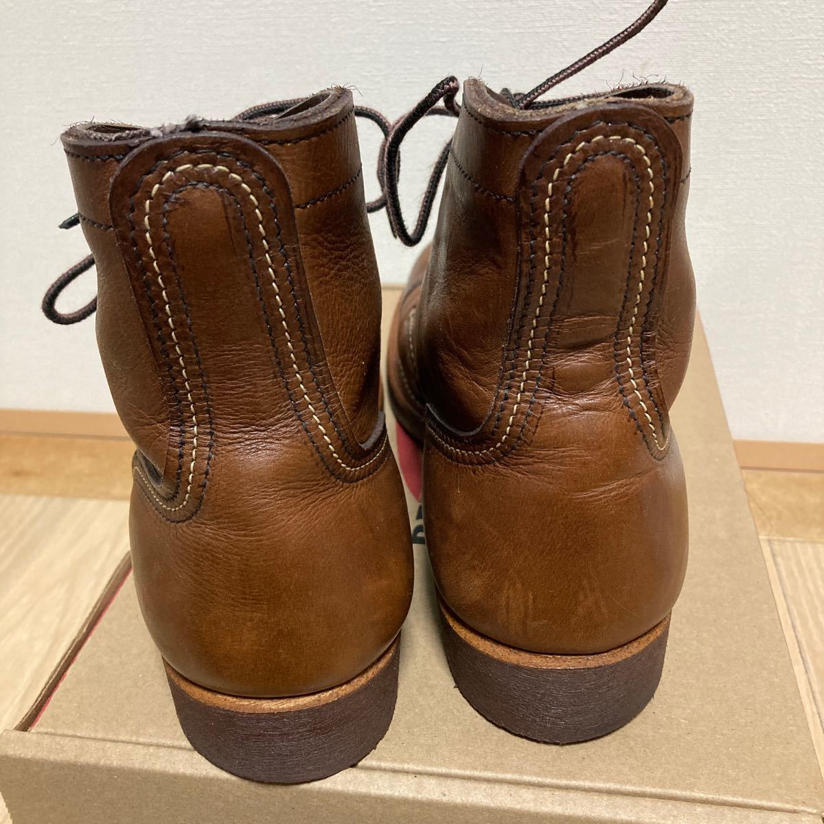 【美品】REDWING 8111 Iron Ranger レッドウィング アイアンレンジャー アンバーハーネス US8D 26cm_画像3