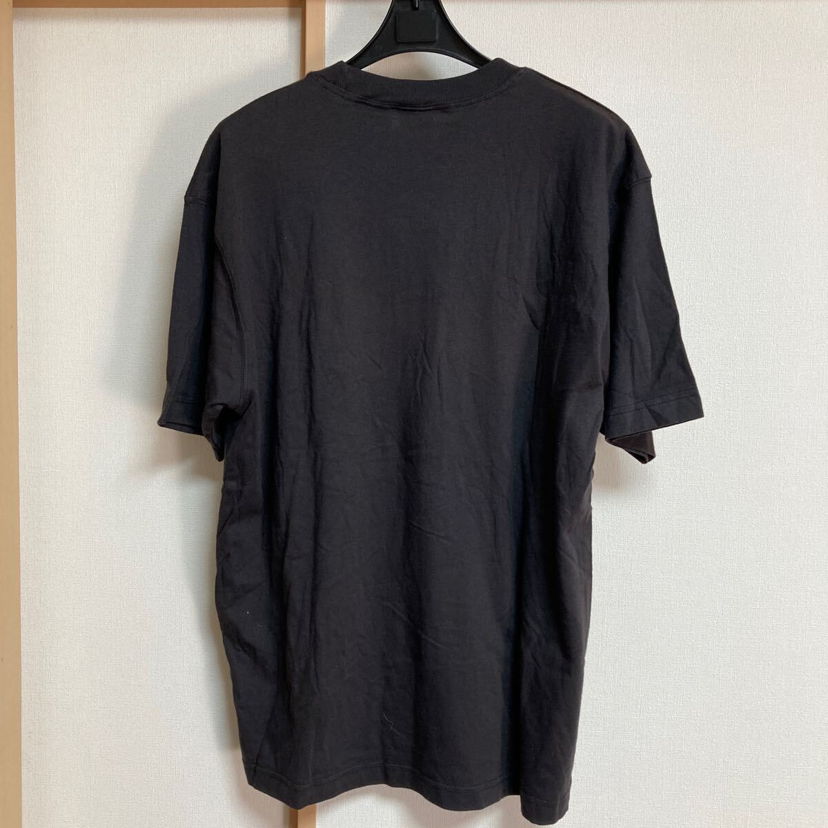 【未使用】90s NIKE ナイキ オールドTシャツ スウォッシュプリント ブラック Mサイズ ヴィンテージ デッドストック_画像2