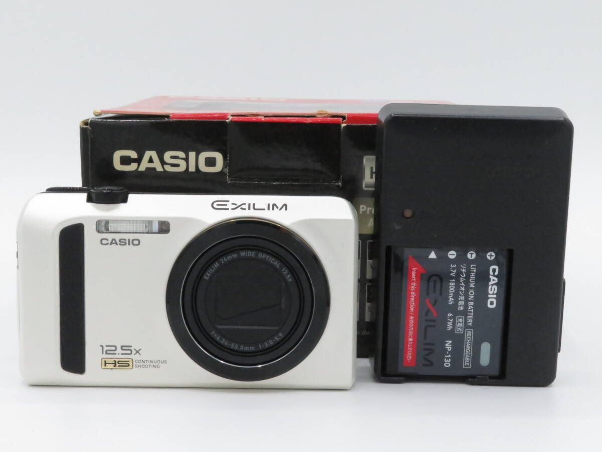 ★極上美品★ CASIO カシオ EXILIM EX-ZR100 ★動作OK、バッテリー付き★#i155