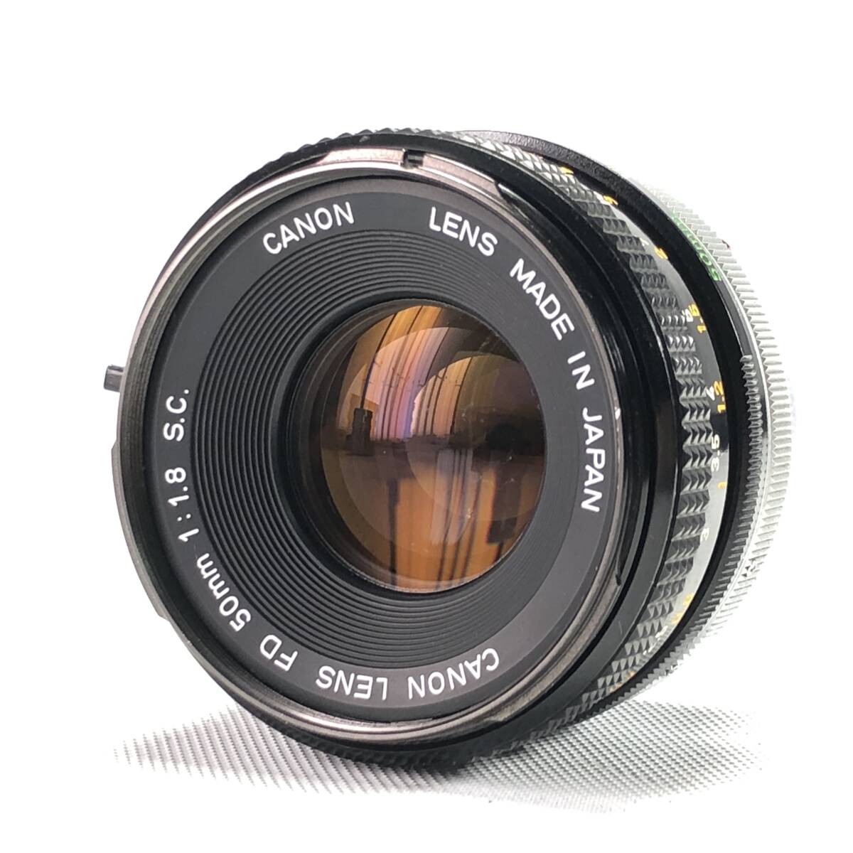 Canon FD 50mm F1.8 S.C. キヤノン 現状販売品 24C ヱOA4b_画像1