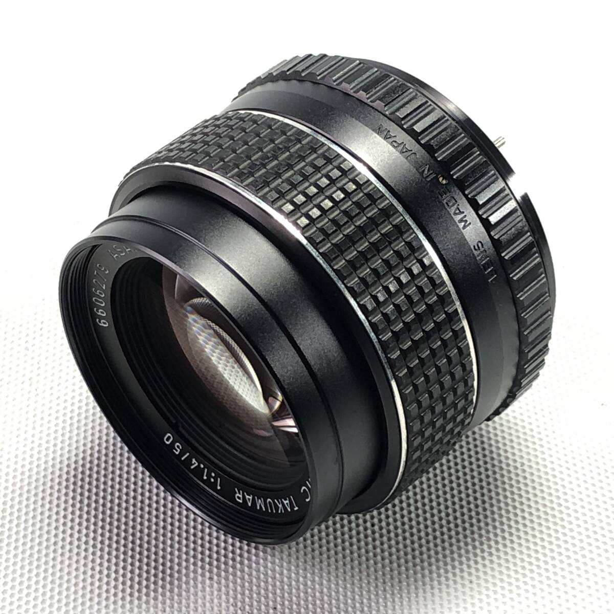 旭光学 SMC TAKUMAR 50mm F1.4 ペンタックス M42マウント 並品 24C ヱOA4b_画像6