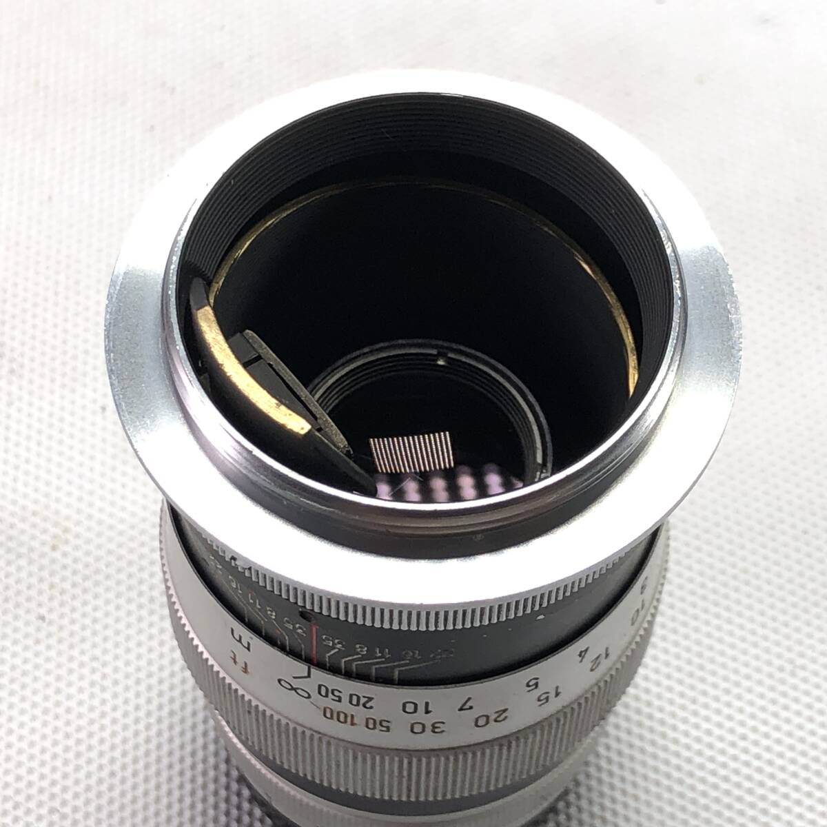 CANON LENS 100mm F3.5 キヤノン L39マウント 現状販売品 24C ヱOA4b_画像4