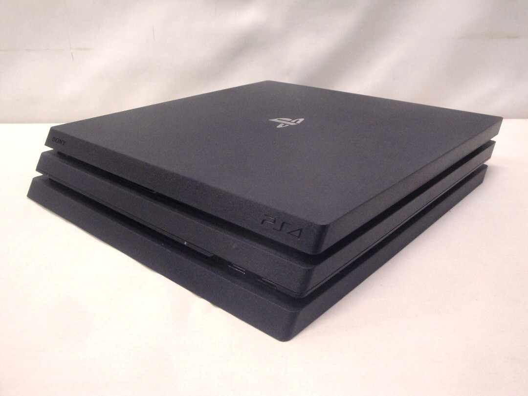 カメ)ソニー PlayStation 4 Pro 本体 グレイシャー・ホワイト ジェット・ブラック 1TB 3台 セット 動作OK ◆U2403044 MC21Aの画像4