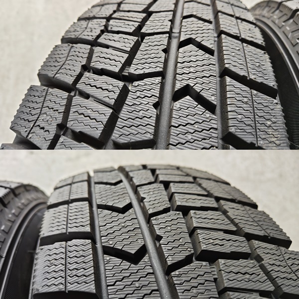 山口)【送料別途】SIBILLA NEXT C5 14インチ 5.5J+50 4H/100 ダンロップ WINTERMAXX 185/70R14 中古 4本 ▲C240319N01 MC19Cの画像10