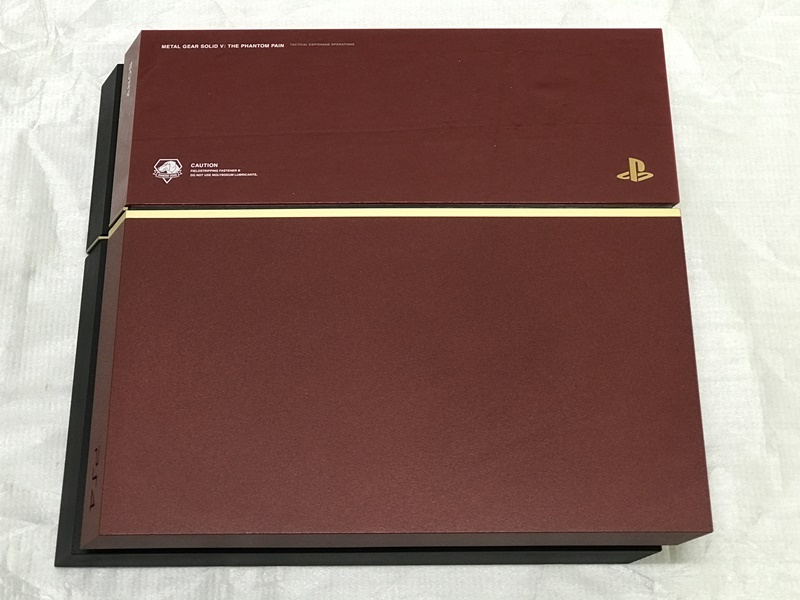 カメ)PS4 プレイステーション4本体 メタルギアソリッド5 LIMITED PACK THE PHANTOM PAIN EDITION 動作確認済 ◆T2403032 MC22Bの画像6