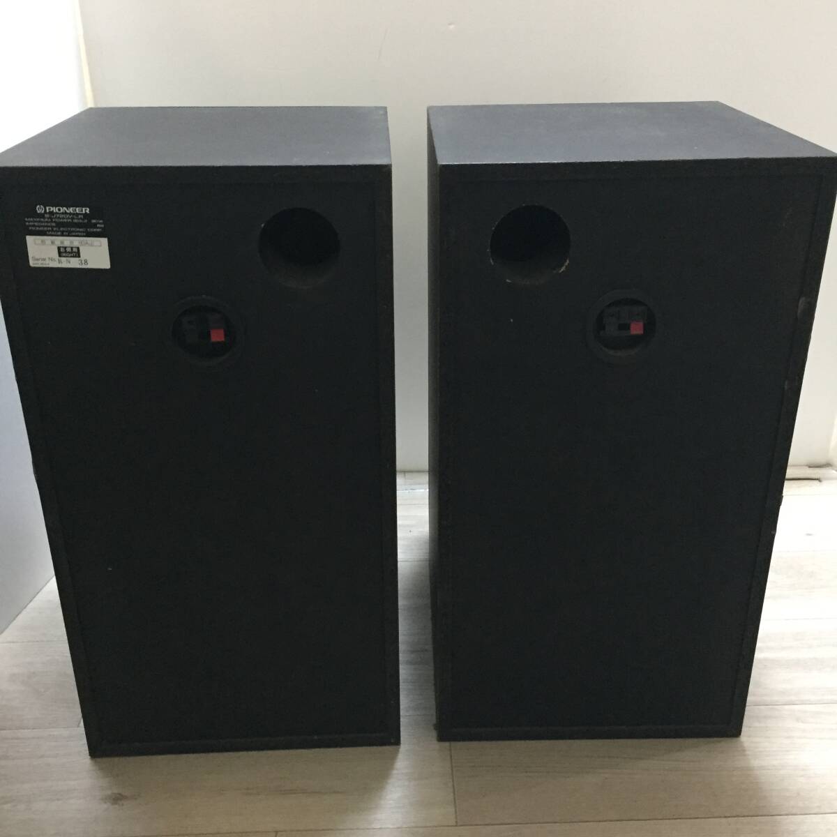 中古品 オーディオ システムコンポ Pioneer SP-J720、SX-J720、CT-J720WR、CLD-J720、S-J720V-LR アンプ スピーカー カセット _画像9