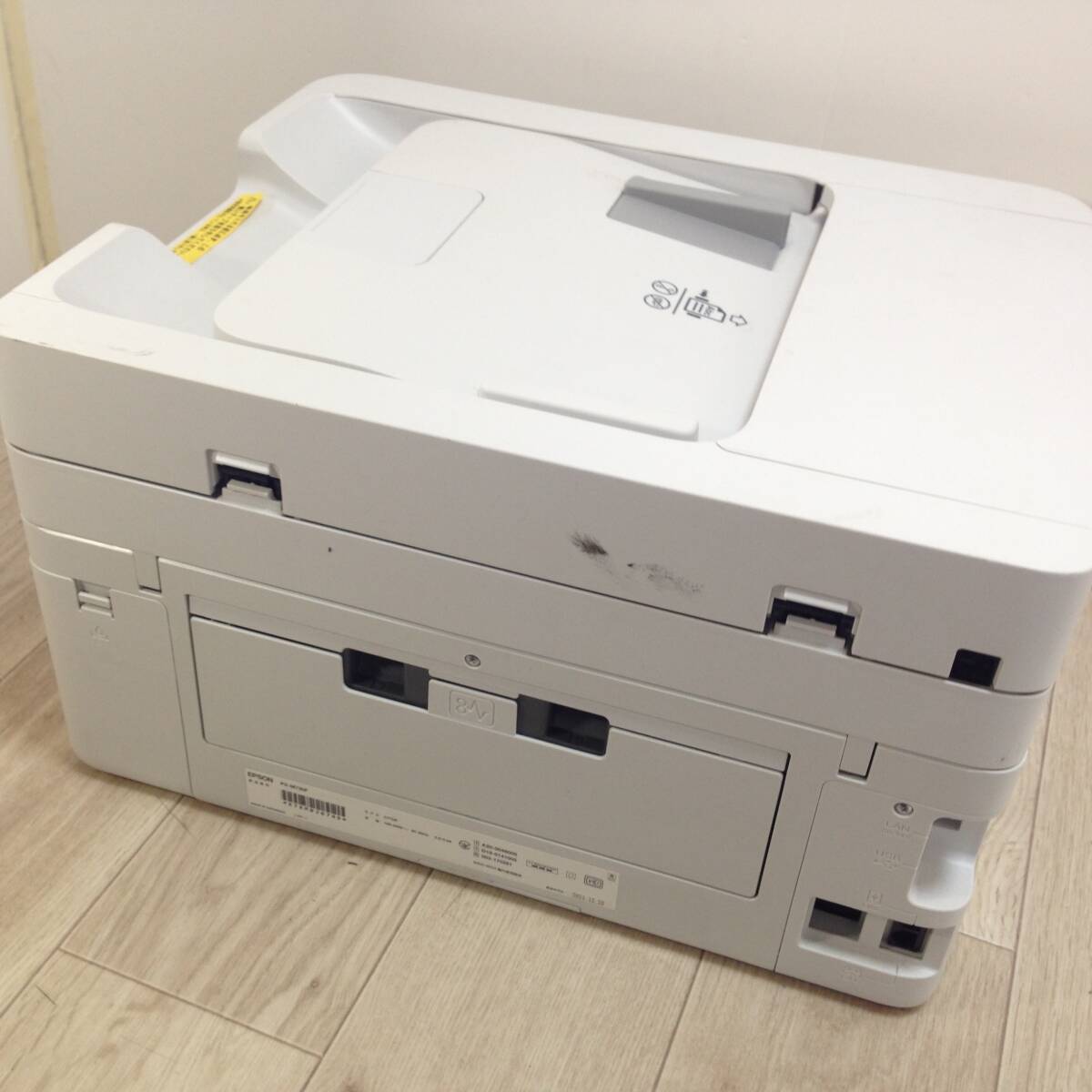 中古品 プリンター PX-M730F EPSON エプソン ビジネスプリンター A4 インクジェット 複合機 コピー機 通電OK ②_画像6