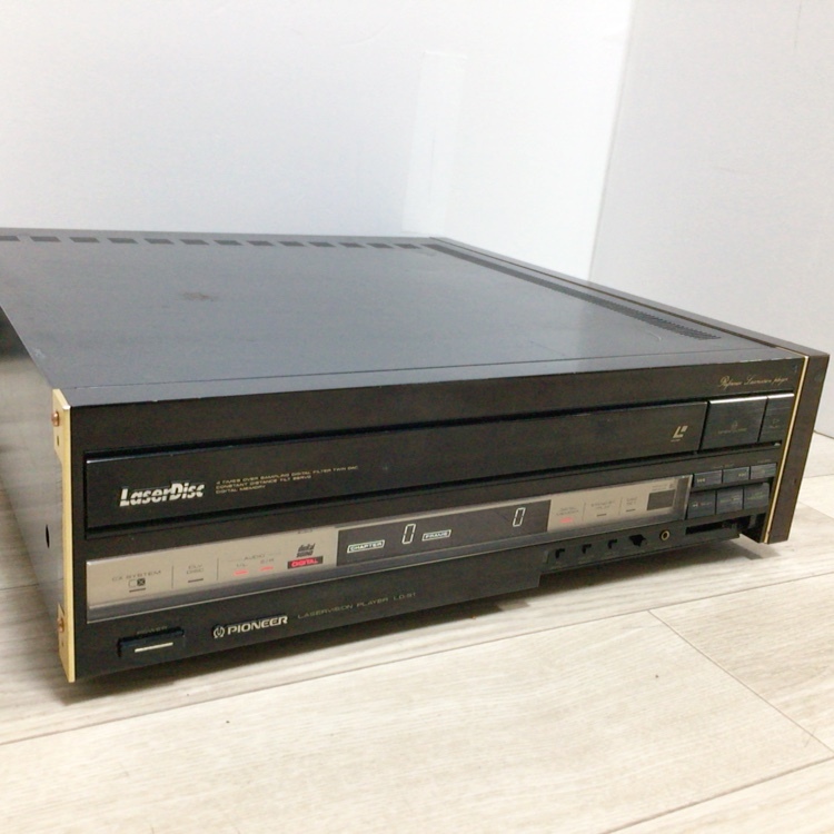 中古品 レーザーディスクプレーヤー ld-s1 pioneer PIONEER LDプレーヤー レーザーディスク 音響機器 オーディオ LaserDisc Deckの画像2