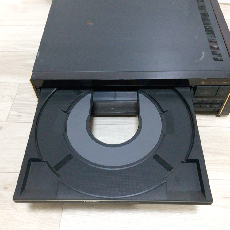 中古品 レーザーディスクプレーヤー ld-s1 pioneer PIONEER LDプレーヤー レーザーディスク 音響機器 オーディオ LaserDisc Deckの画像5