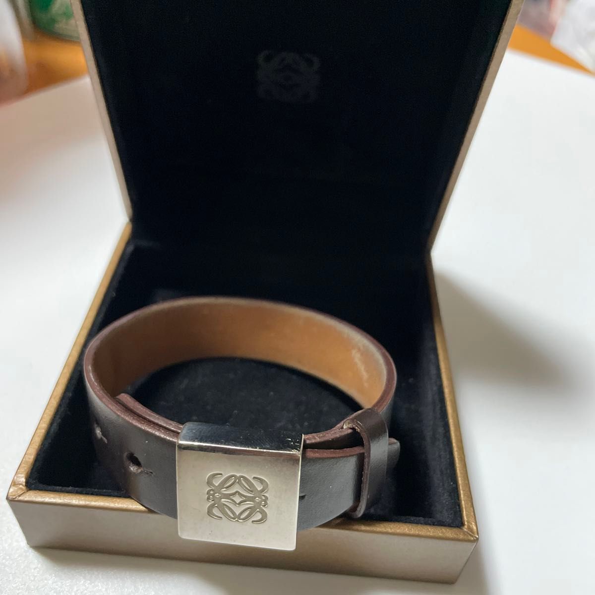 LOEWE レザー ブレスレット ☆LOEWE☆ レザーブレスレット バングル