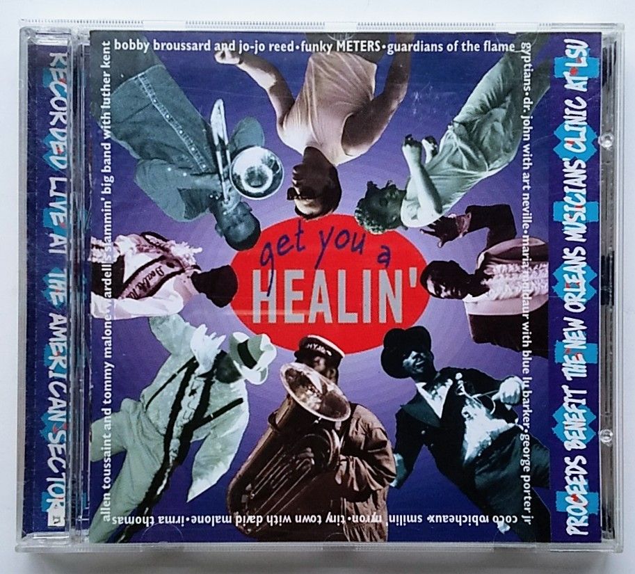 CD【GET YOU A HEALIN 】new orleans musicians’ clinic at lsu