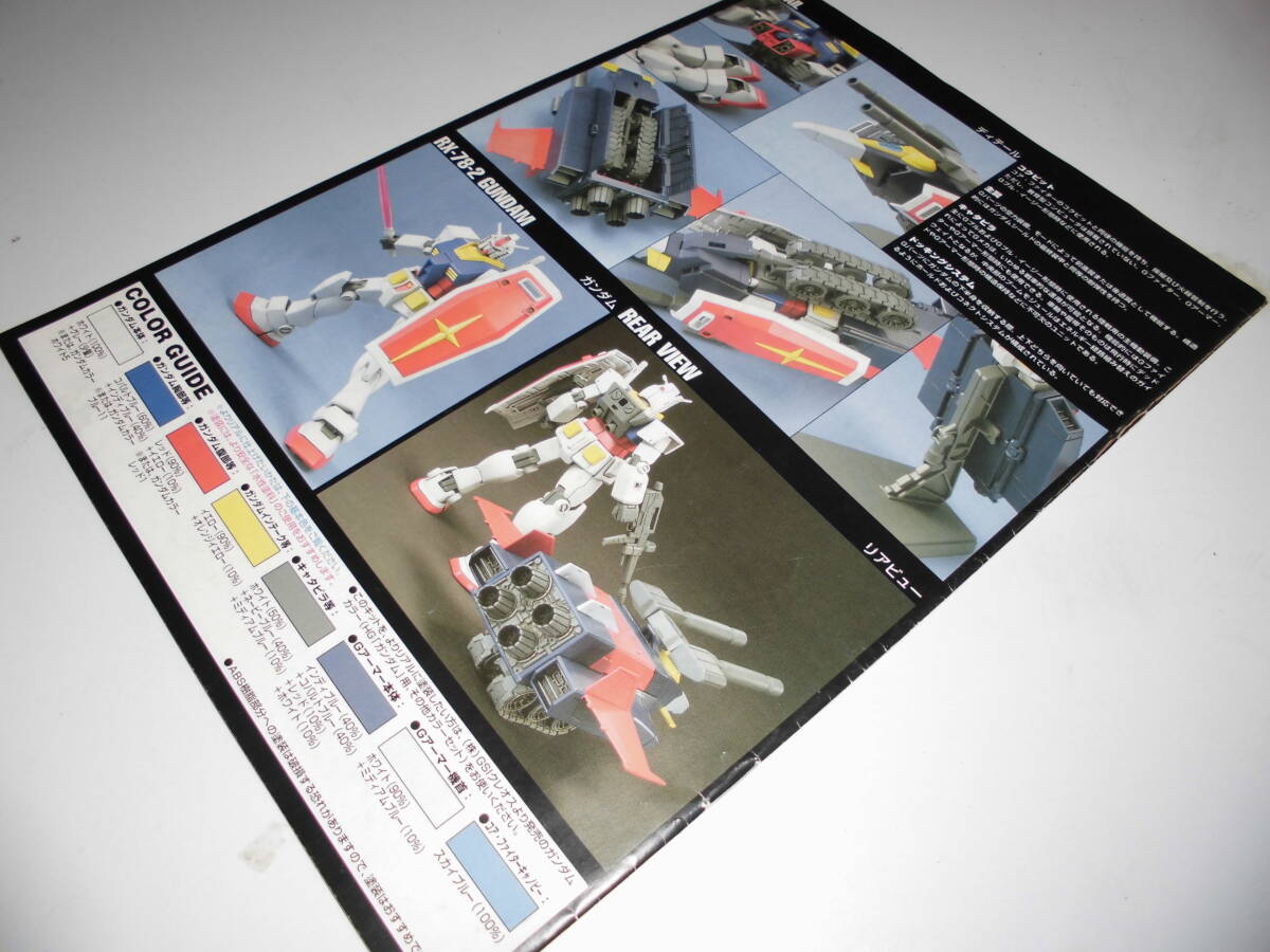 HG1/144　Gアーマー(Gファイター＋RX-78-2ガンダム) 説明書_画像2