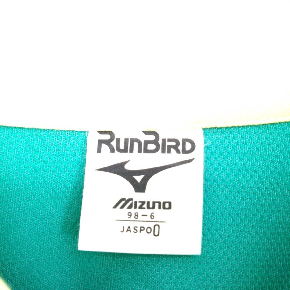 O RunBird ポロシャツ グリーン イエロー 半袖 リユース ultralto ps0258_画像3