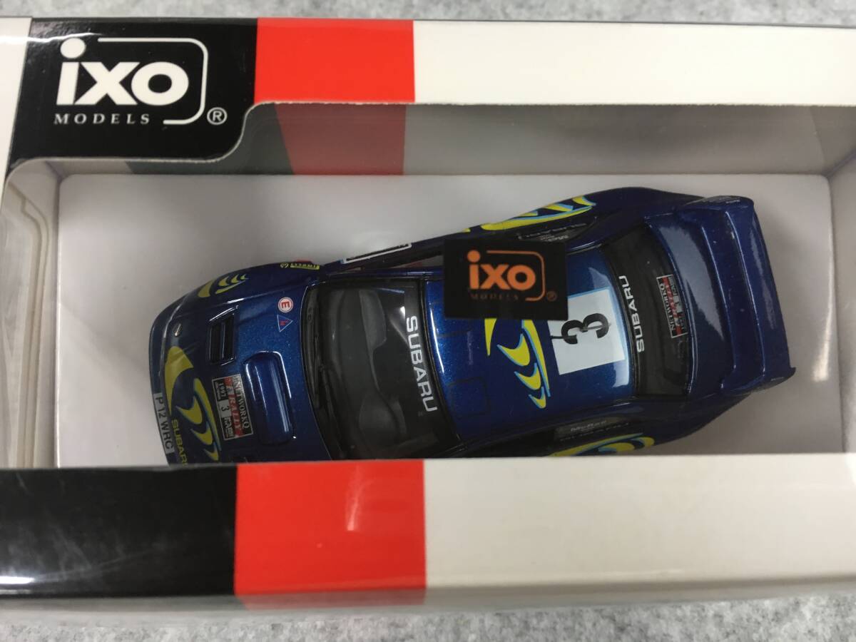 ●新品未開封●イクソ 1/43 スバル インプレッサ S5 WRC 1997 RAC ラリー ウィナー #3 C.マクレー/N.グリスト (RAC 25周年記念モデル) の画像4