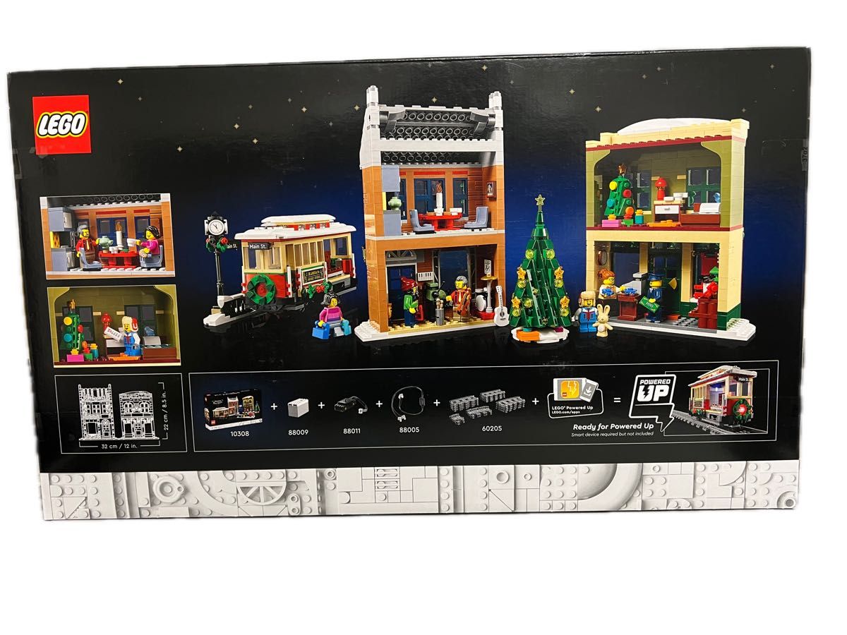 【未開封新品】レゴ （LEGO) クリスマスの街 10308 クリスマス アイデア　大人　電車　列車