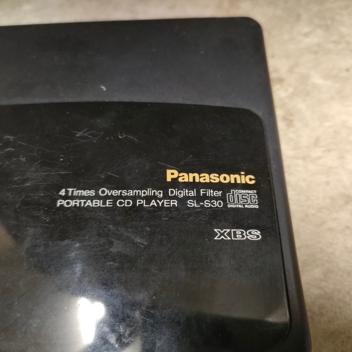 1円スタート Panasonic ポータブルCDプレーヤー ジャンク SL-S30 パナソニック XBS_画像2