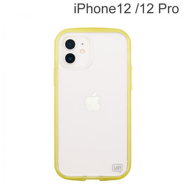 サンクレスト Newt iDress iPhone 12/12Pro対応 IJOY 360° 衝撃吸収 スマホケース 蓄光イエロー i34BiJ14の画像2