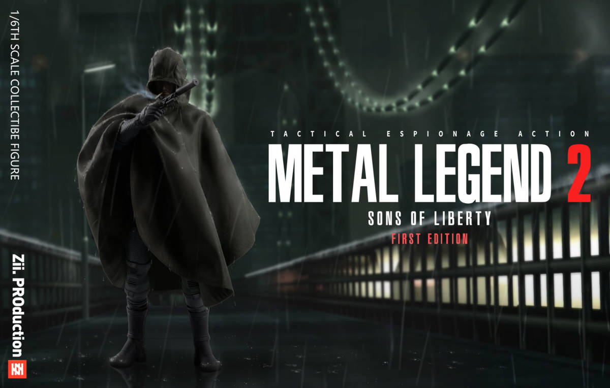 Zii.PROduction Metal Legend 2 Snake 初回予約特典付き 未開封新品 スネイク 検）ホットトイズ メタルギア METAL GEAR verycoolの画像9