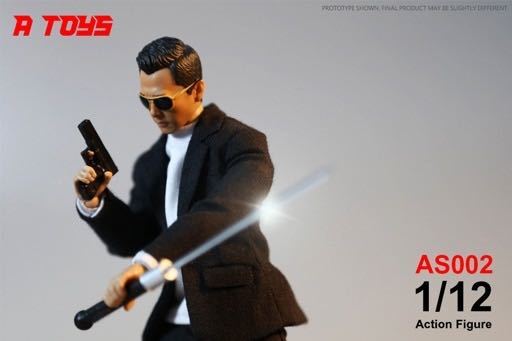 A Toys 1/12 スーツサムライ ケイン 未開封新品 A002 検) ホットトイズ ジョン ウィック John Wick ドニー イェン Kingdom dstoys 甄子丹_画像1