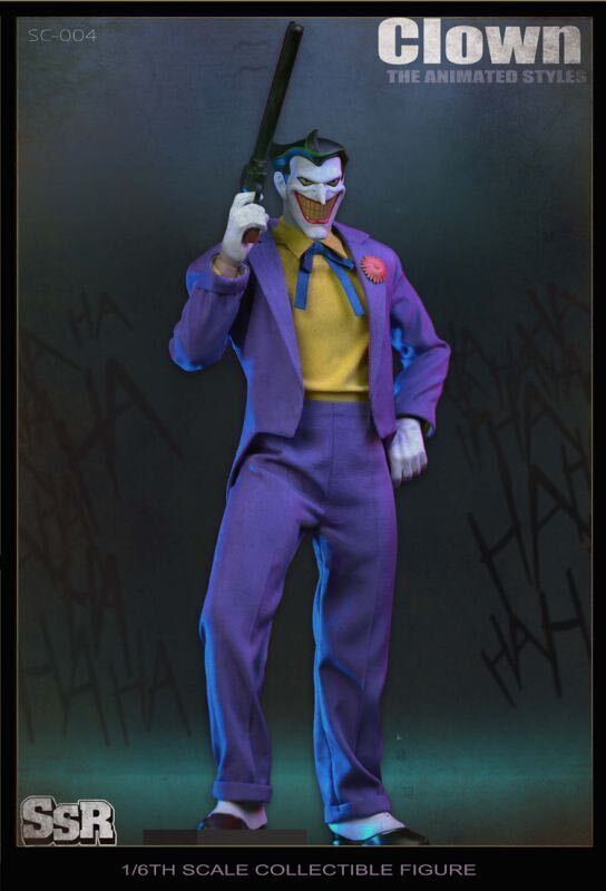 SSR TOYS 1/6 Clown аниме.Ver нераспечатанный новый товар SSC004 осмотр ) Batman Joker Batman JOKER DC комикс Justy s Lee g hot игрушки 
