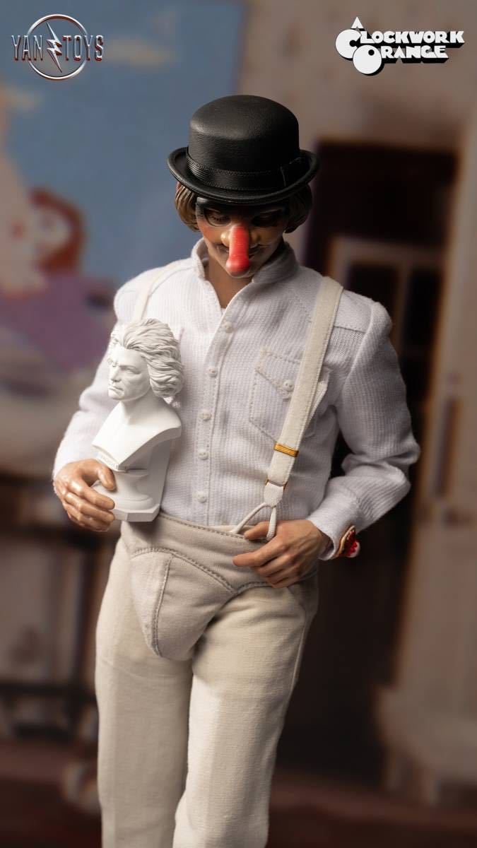 YAN TOYS 1/6 時計じかけのオレンジ アレックス 未開封新品 JR01 Alex 検） ホットトイズ キューブリック A Clockwork Orange_画像2