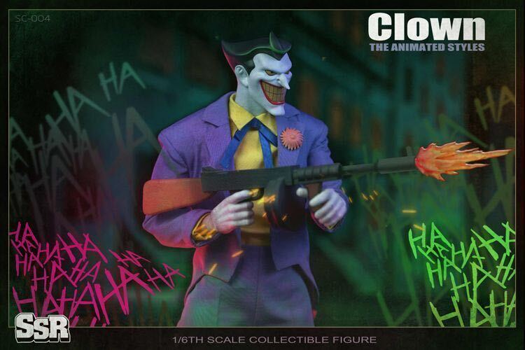 SSR TOYS 1/6 Clown аниме.Ver нераспечатанный новый товар SSC004 осмотр ) Batman Joker Batman JOKER DC комикс Justy s Lee g hot игрушки 