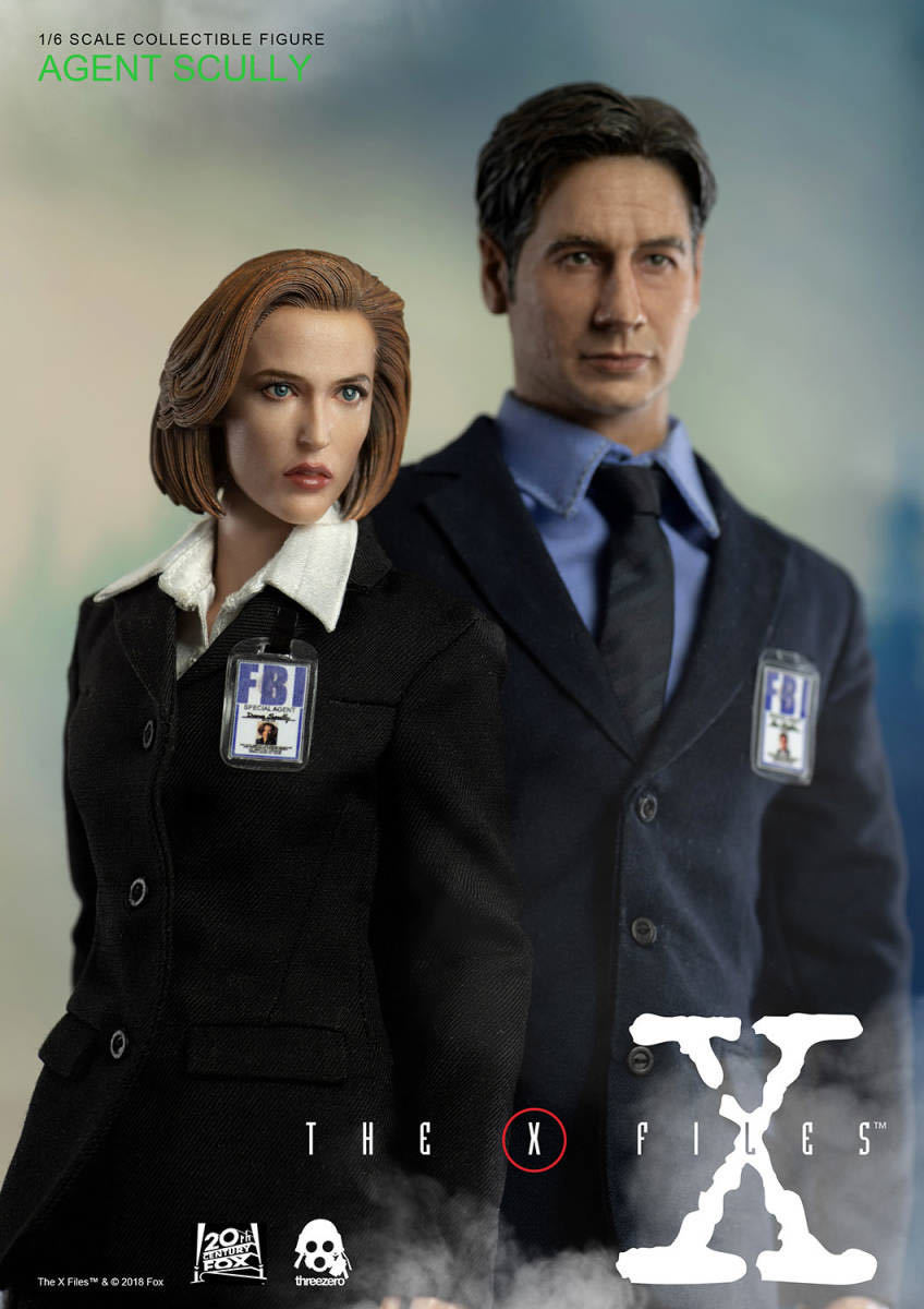 Threezero 1/6 X-ファイル 特別捜査官 ダナ スカリー 通常.Ver 未開封新品 3Z0025DV The X-Files スリーゼロ 検) ホットトイズ モルダー_画像8