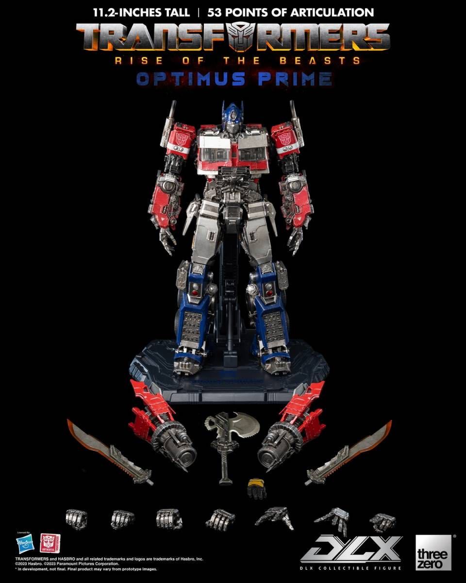 Threezero トランスフォーマー ビースト覚醒 DLX オプティマスプライム 新品未開封 3Z0432 スリーゼロ Optimus Prime 検) バンブルビー_画像9