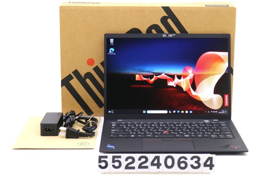 【新品開封品】Lenovo ThinkPad X1 Carbon Gen10 Core i5 1245U 1.6GHz/16GB/256GB(SSD)/14W/WUXGA(1920x1200)/Win11 【552240634】_画像1
