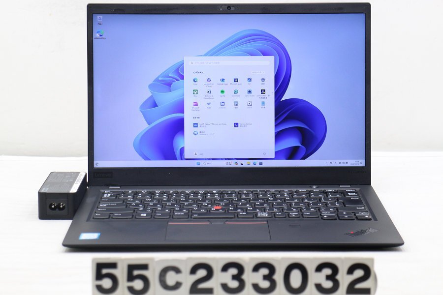 Lenovo ThinkPad X1 Carbon 6th Gen Core i5 8250U 1.6GHz/8GB/256GB(SSD)/14W/FHD(1920x1080)/Win11 液晶ムラ 【55C233032】