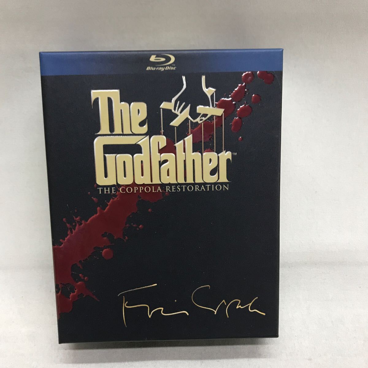 【3S33-058】送料無料 Blu-ray BOX The Godfather THE COPPOLA RESTORATION ゴッドファーザー リストレーション BD4枚組の画像2